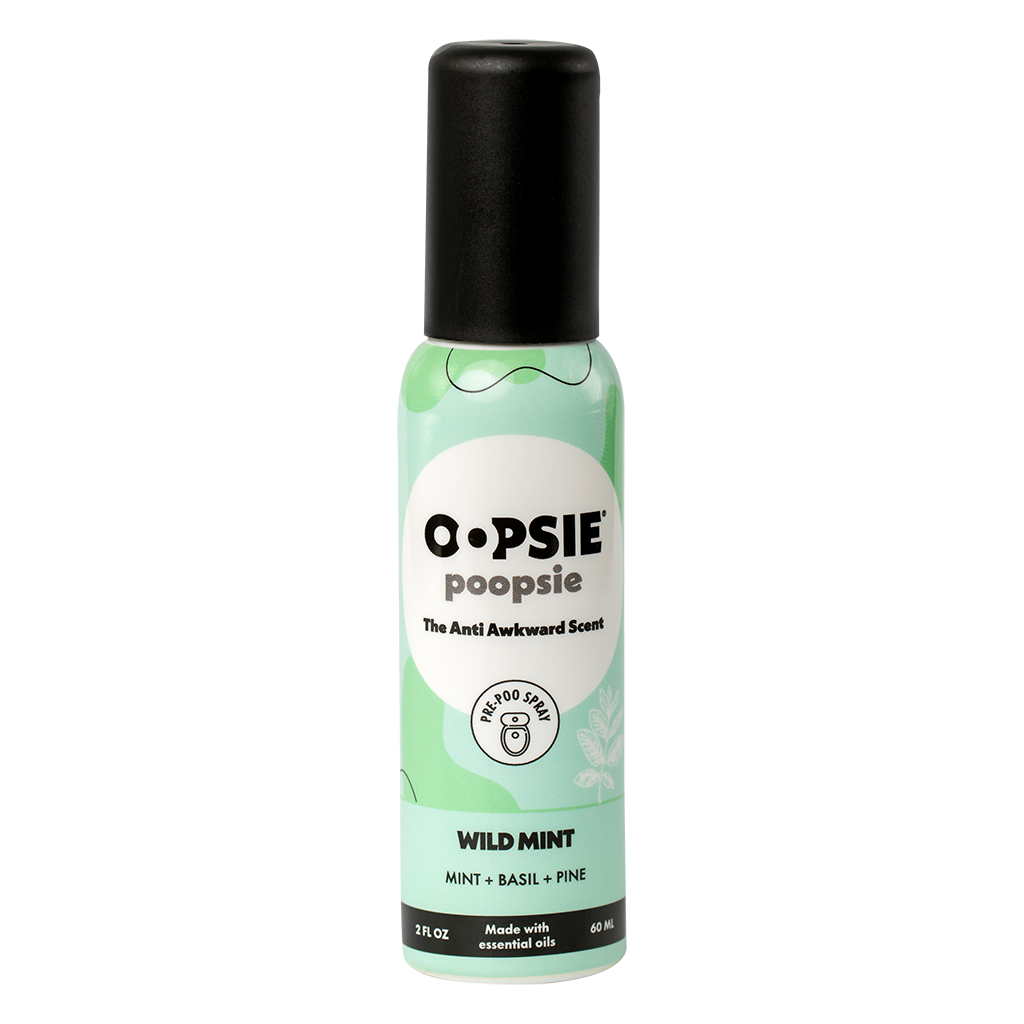 Toilet Spray I Wild Mint I Single Bottle I 2oz by Oopsie Poopsie - Oopsie Poopsie