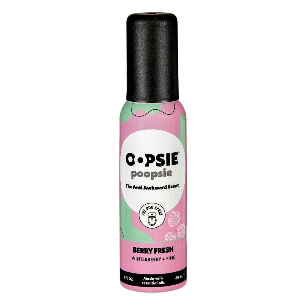 Toilet Spray I Berry Fresh I Single Bottle I 2oz by Oopsie Poopsie - Oopsie Poopsie