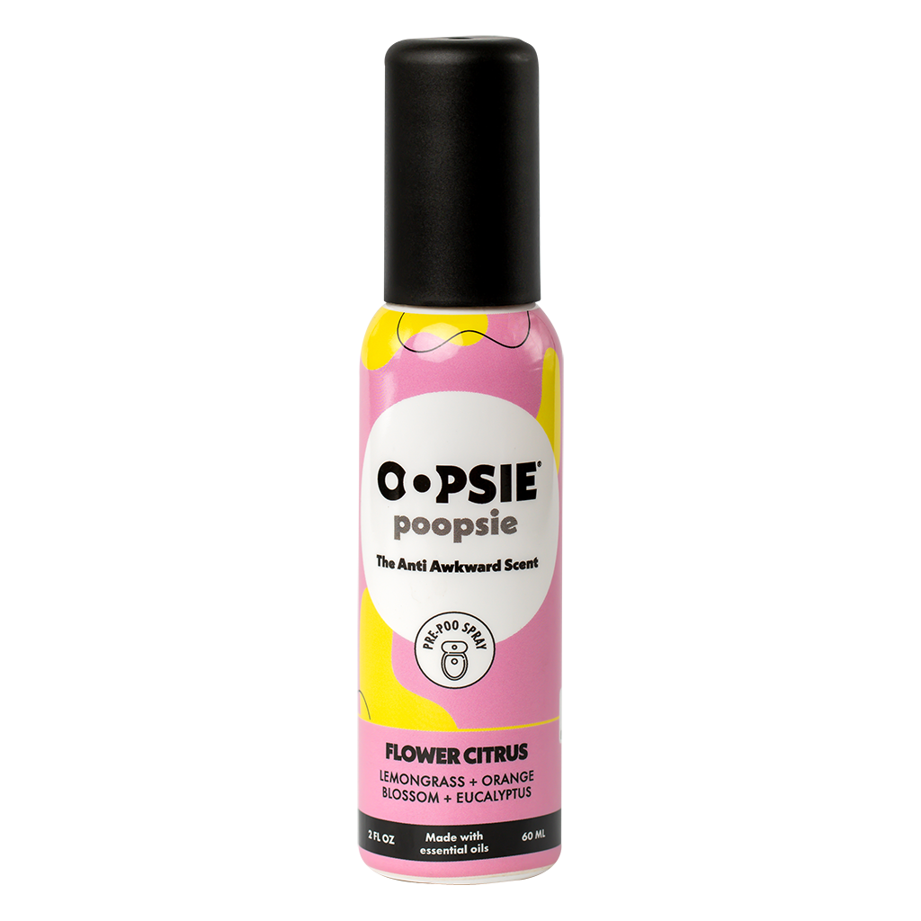 Toilet Spray I Flower Citrus I Single Bottle I 2oz by Oopsie Poopsie - Oopsie Poopsie