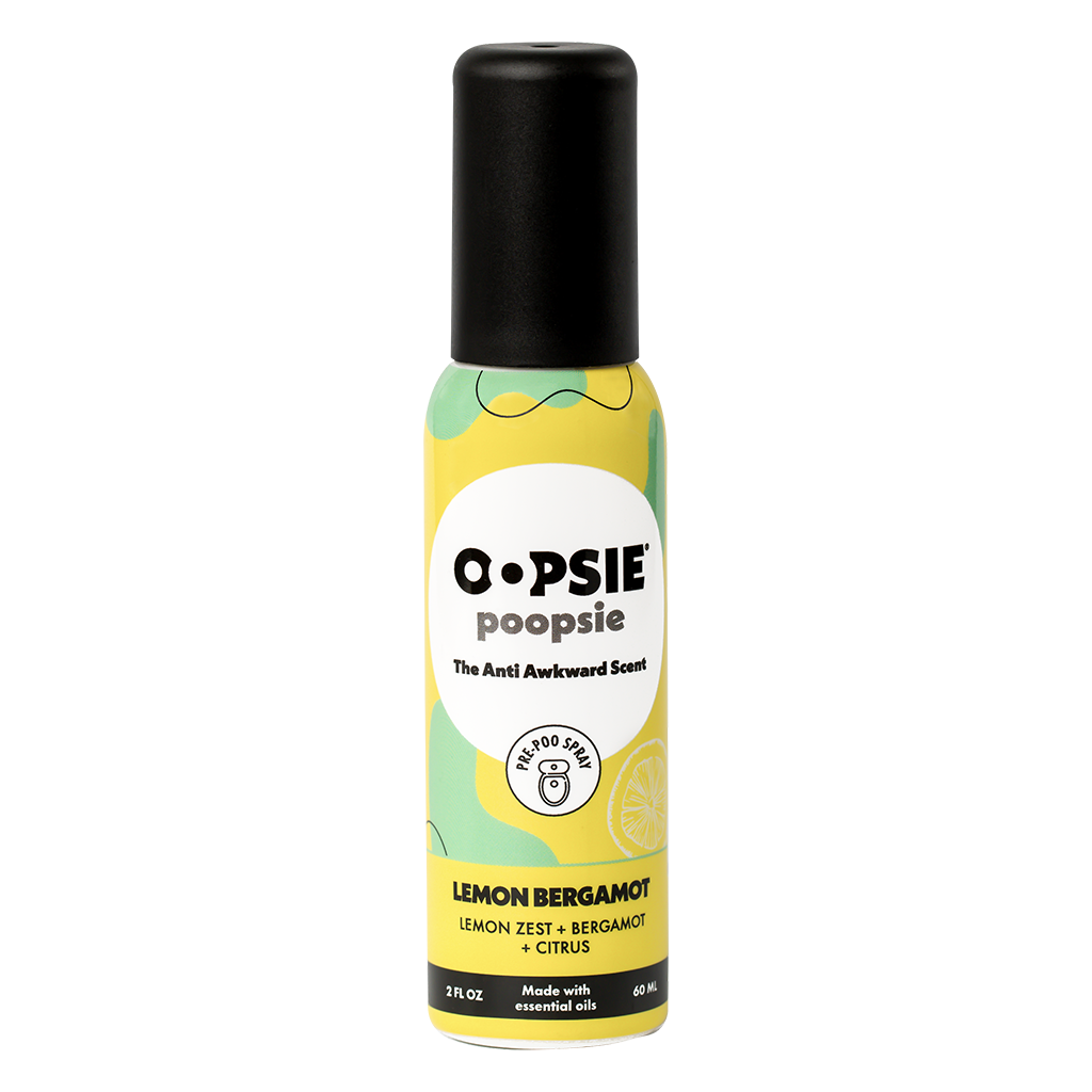 Toilet Spray I Lemon Bergamot I Single Bottle I 2oz by Oopsie Poopsie - Oopsie Poopsie