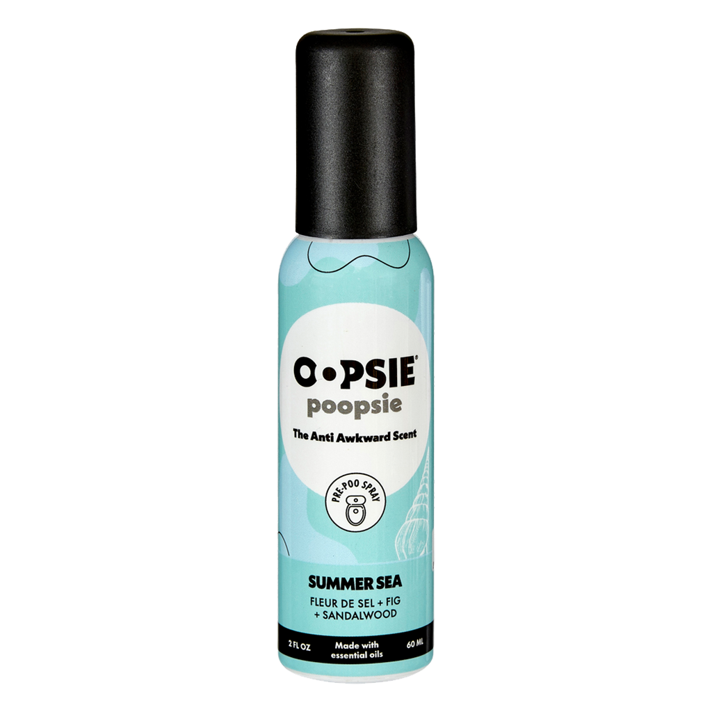 Toilet Spray I Summer Sea I Single Bottle I 2oz by Oopsie Poopsie - Oopsie Poopsie