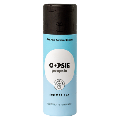 Toilet Spray I Summer Sea I Cylinder Gift Box I 2oz by Oopsie Poopsie - Oopsie Poopsie
